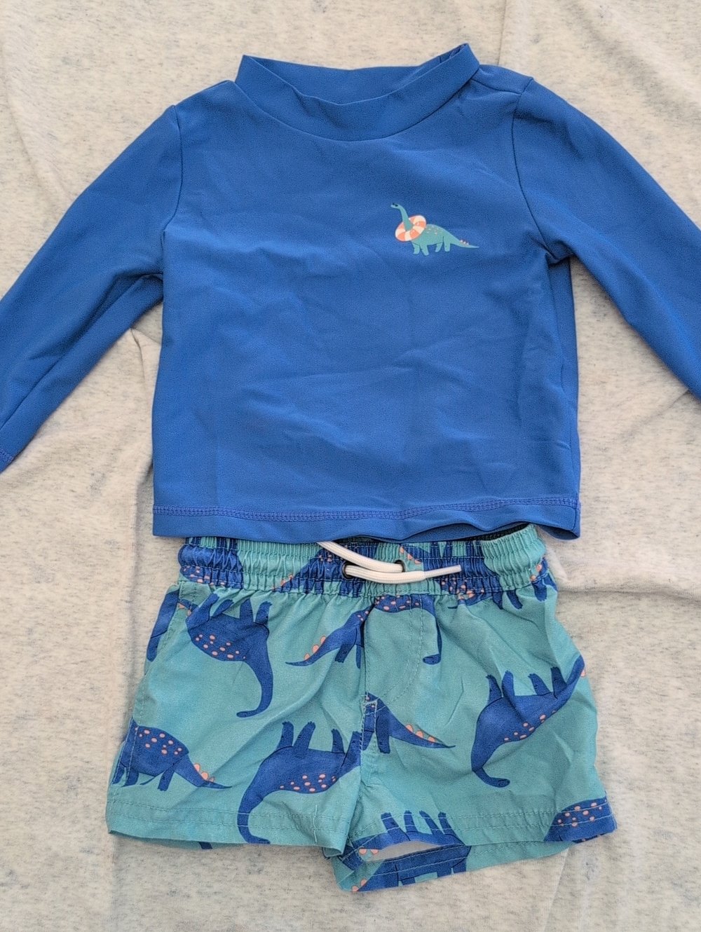 Carter's Teal Infant Swim Top
